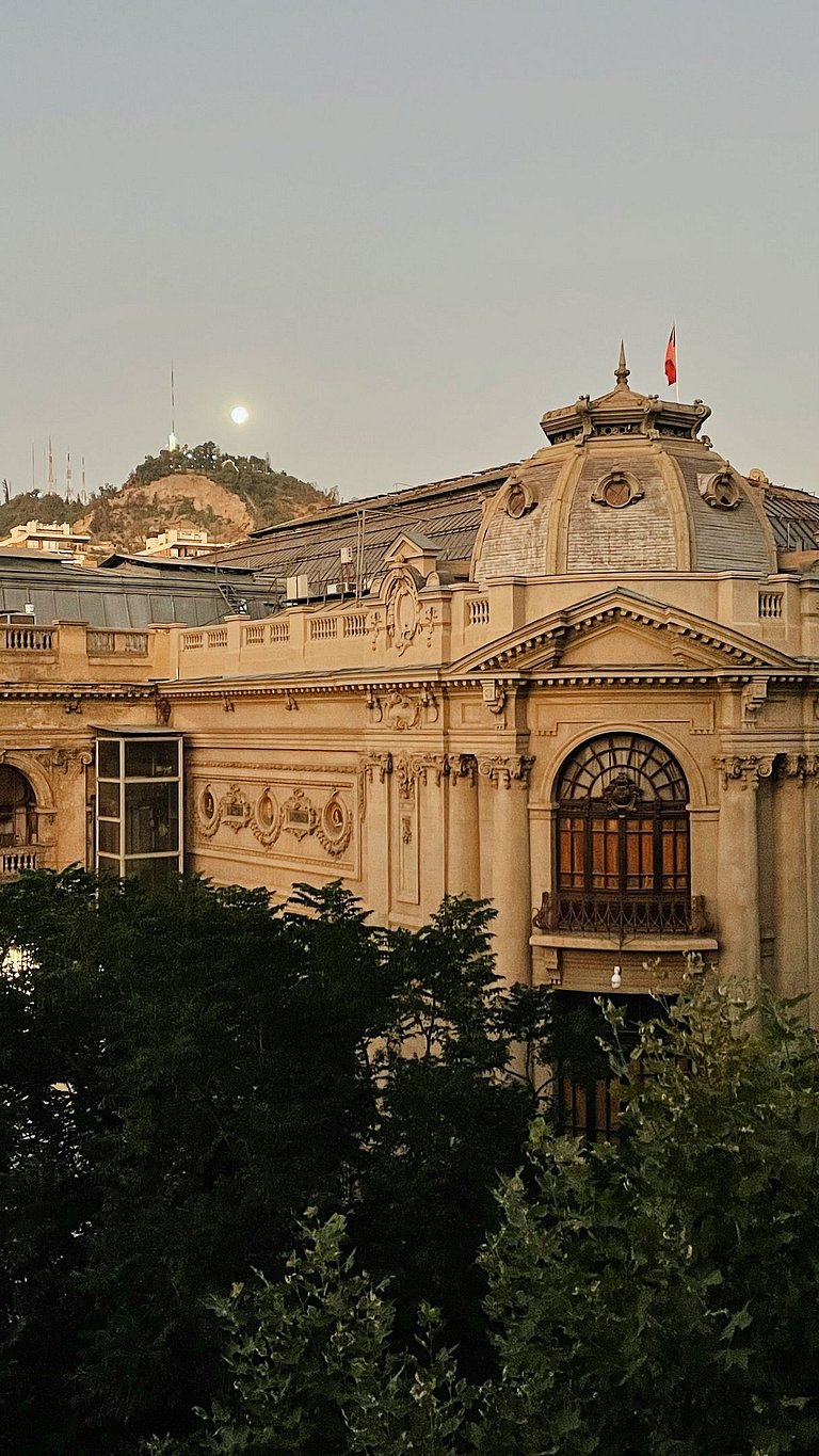 Luminoso y con AC: vista al Museo Bellas Artes