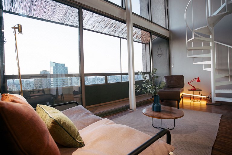 Loft en las alturas de Santiago