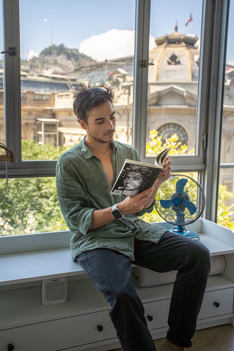 Luminoso y con AC: vista al Museo Bellas Artes