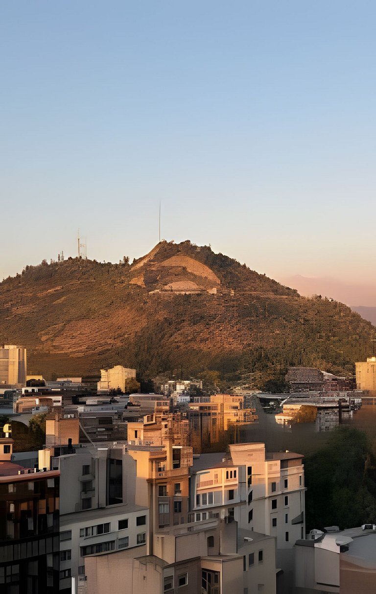 Santiago y Andes panorámico