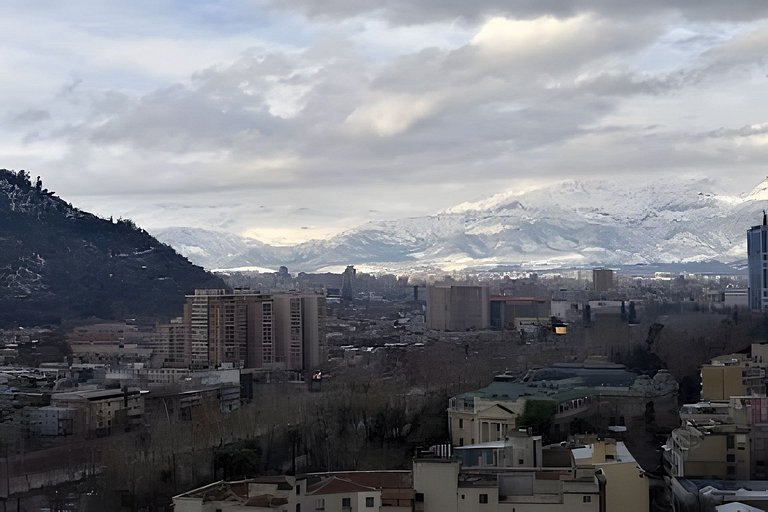 Santiago y Andes panorámico
