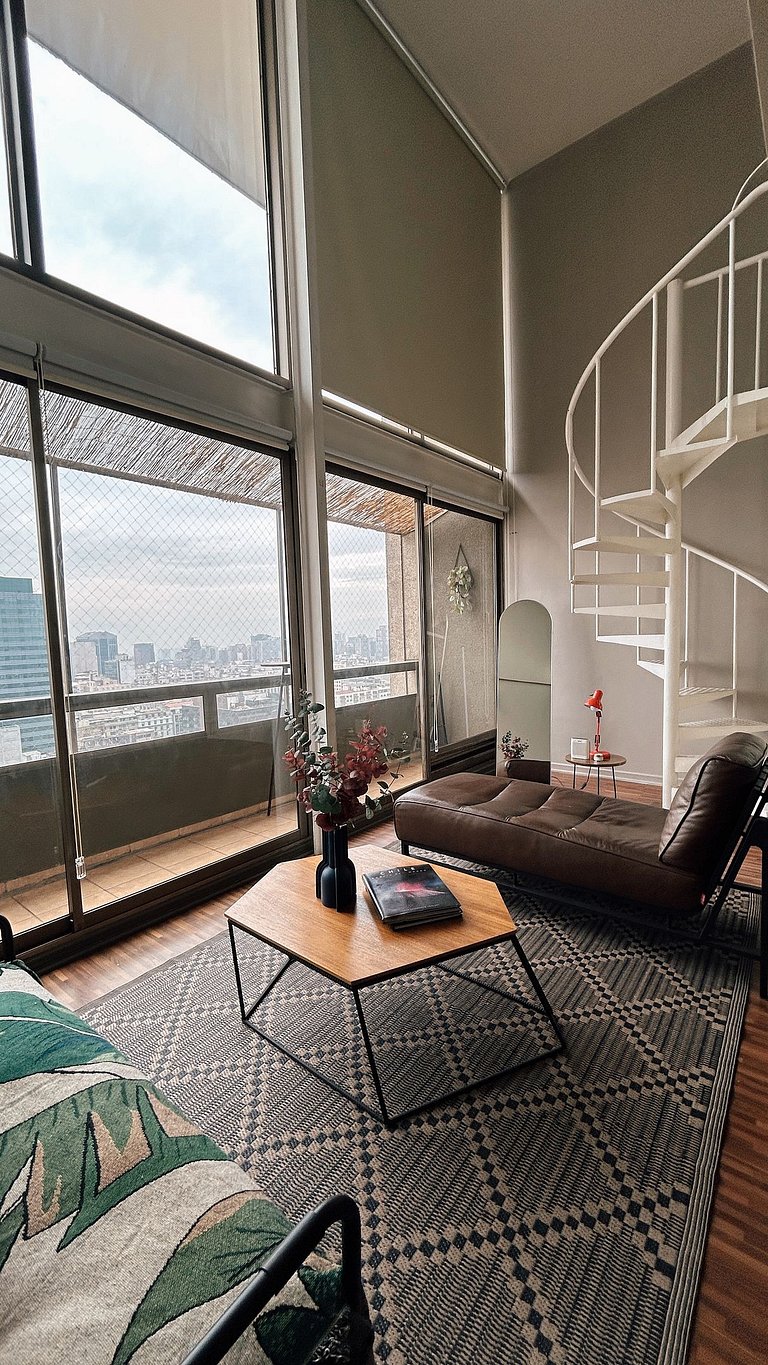 Loft en las alturas de Santiago