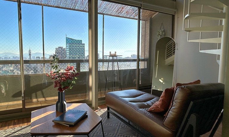 Loft en las alturas de Santiago