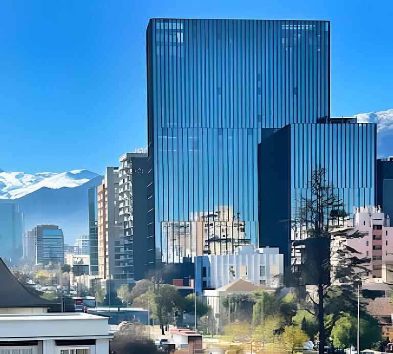 Vista a Los Andes, cercano al centro de negocios